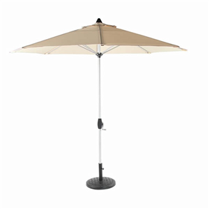 Parasol 3m Round Aluminium/Crank Sand
